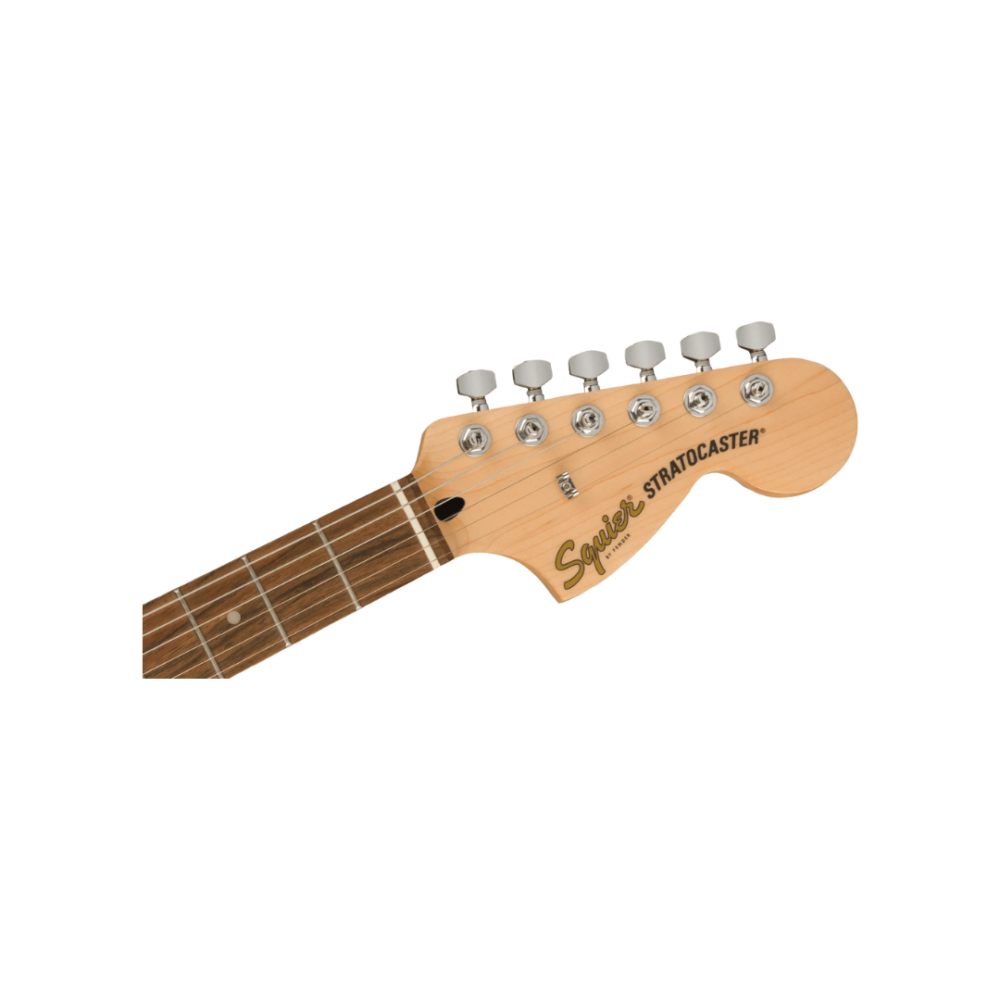 fd7c050b8db4aafc5d00b93dcf4d5df2.png Squier FSR Affinity Series Stratocaster H HT Electric Guitar, Laurel FB, Black