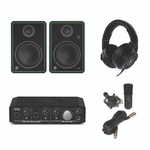 Mackie EM91C + Onyx Producer 2•2 + CR5-X + MC150 – Gaming & Streaming Bundle