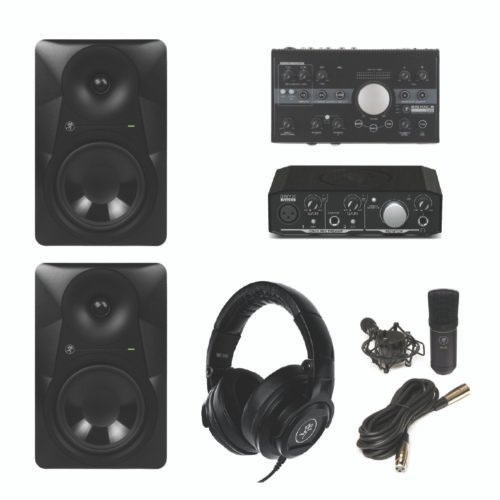 Mackie EM-91C + Onyx Artist 1•2 + MR624 + Big Knob Studio + MC-250 – Gaming & Streaming Pro Bundle