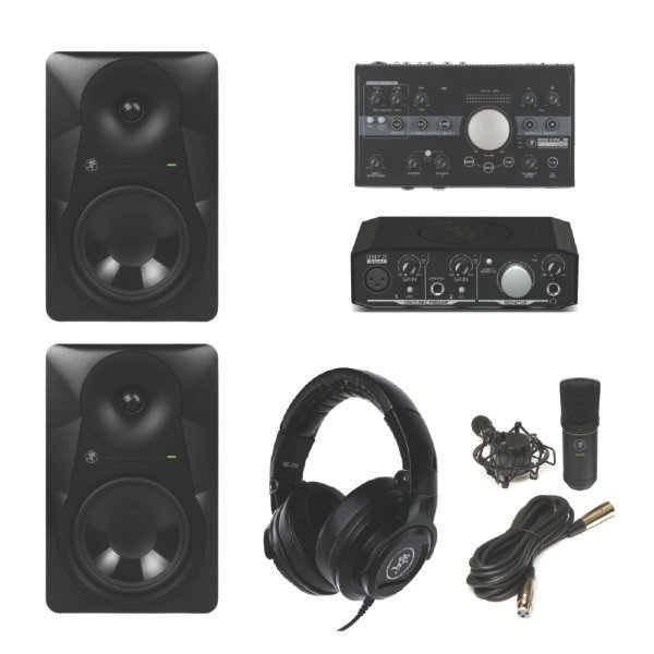 Mackie EM-91C + Onyx Artist 1•2 + MR624 + Big Knob Studio + MC-250 – Gaming & Streaming Pro Bundle