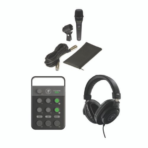 Mackie M•Caster Live Content Creation Bundle