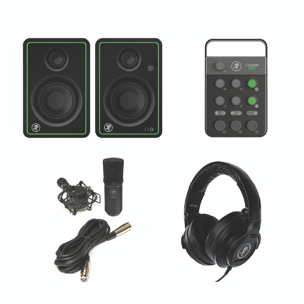 Mackie EM91C M•Caster Live CR3-X Content Creation Bundle